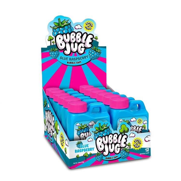 Bubble Jug Blue Raspberry