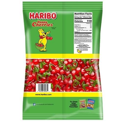 Haribo Happy Cherries 5lb Bag