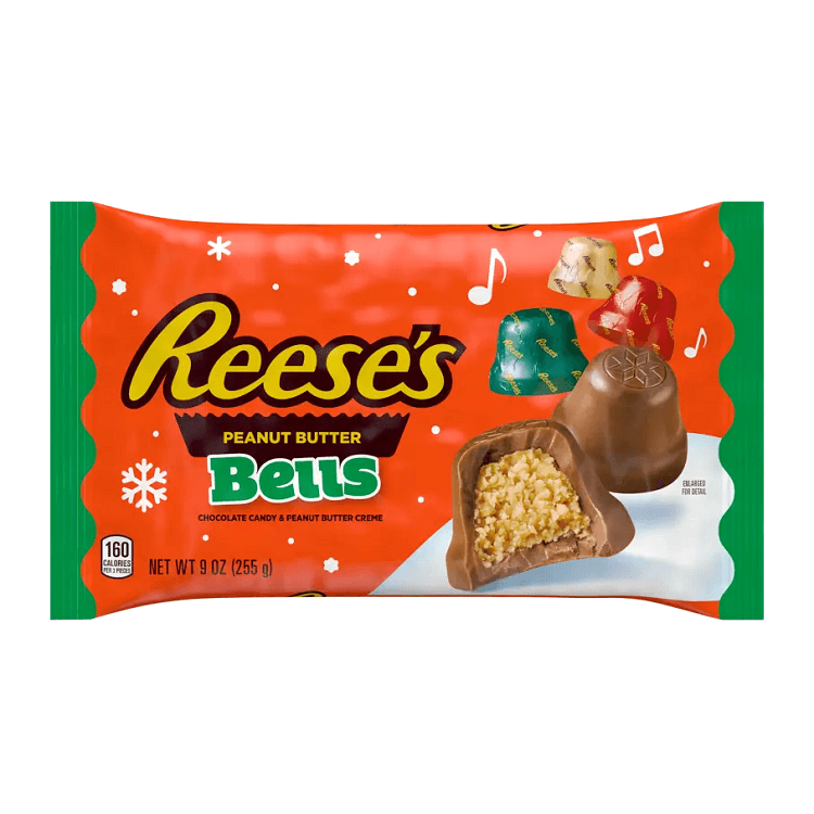 Reese's Christmas Peanut Butter Bells