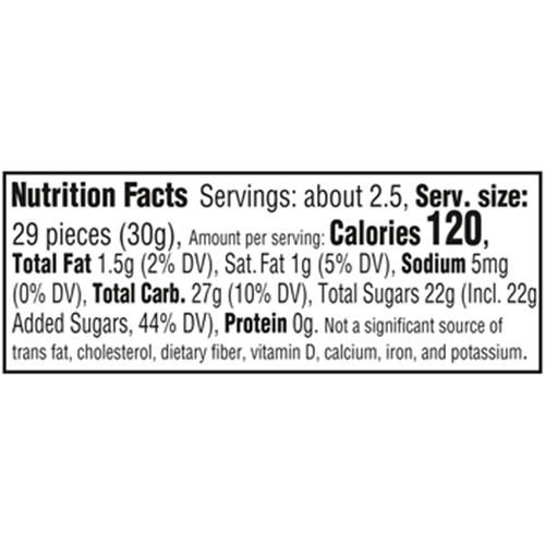 Skittles Filled Plastic Candy Cane Tubs