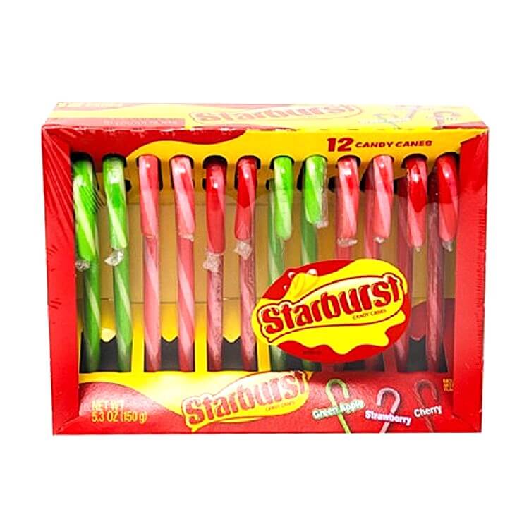 Starburst Candy Canes