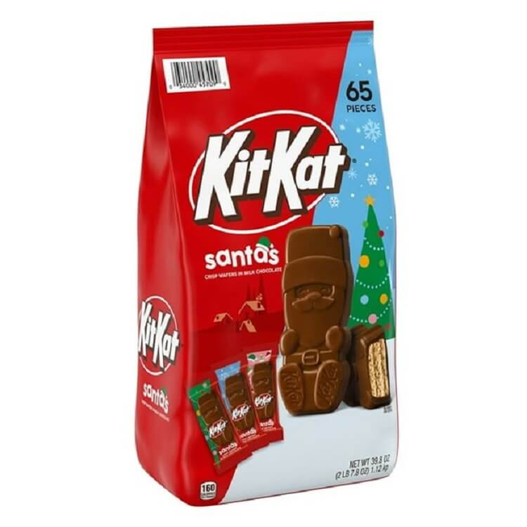 Christmas Kit Kat Santas