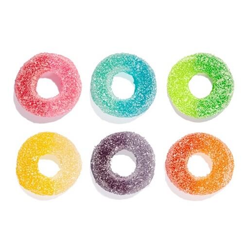 Albanese Sour Mini PuckeRings