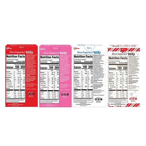 Pocky Holiday Flavors Variety Pack