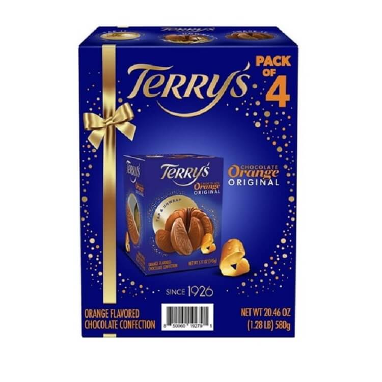 Terry's Milk Chocolate Orange-4 Pack