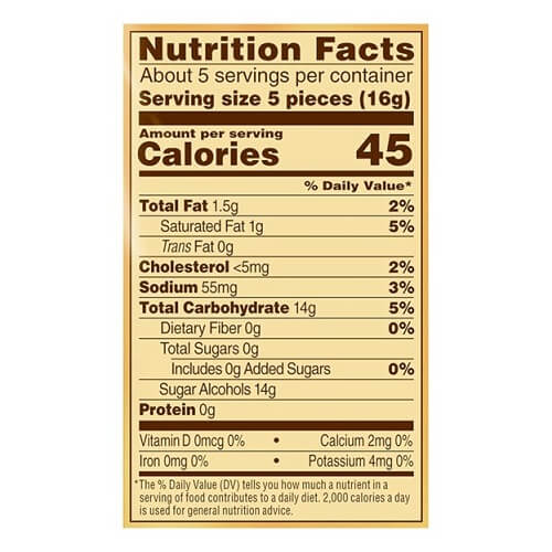 Sugar Free Werthers Caramel 