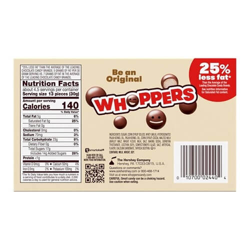 Whoppers Theater Box 