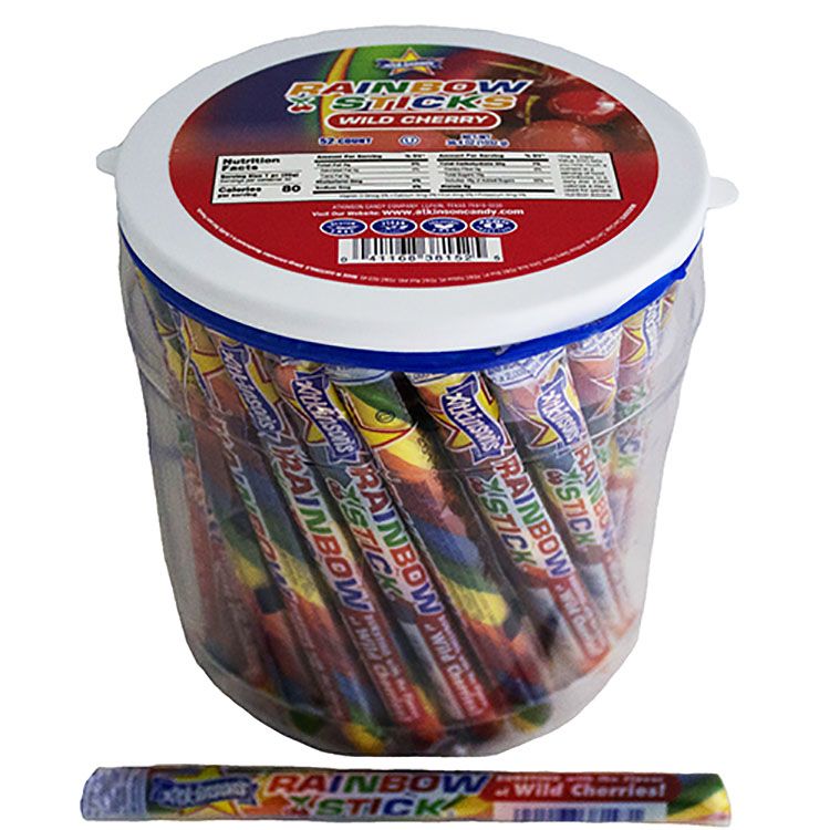 Atkinson Rainbow Sticks~52 Count  