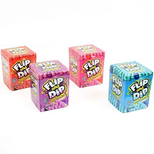 Flip and Dip Gummy Stick & Sour Dip