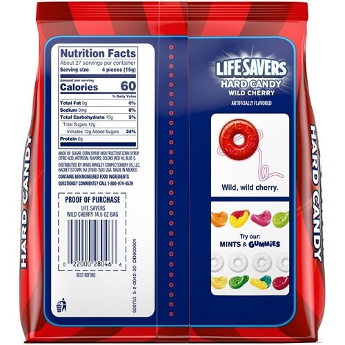 LifeSavers Wild Cherry-14.50OZ Bag