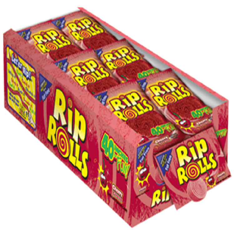 Cherry Rip Rolls 24 Count